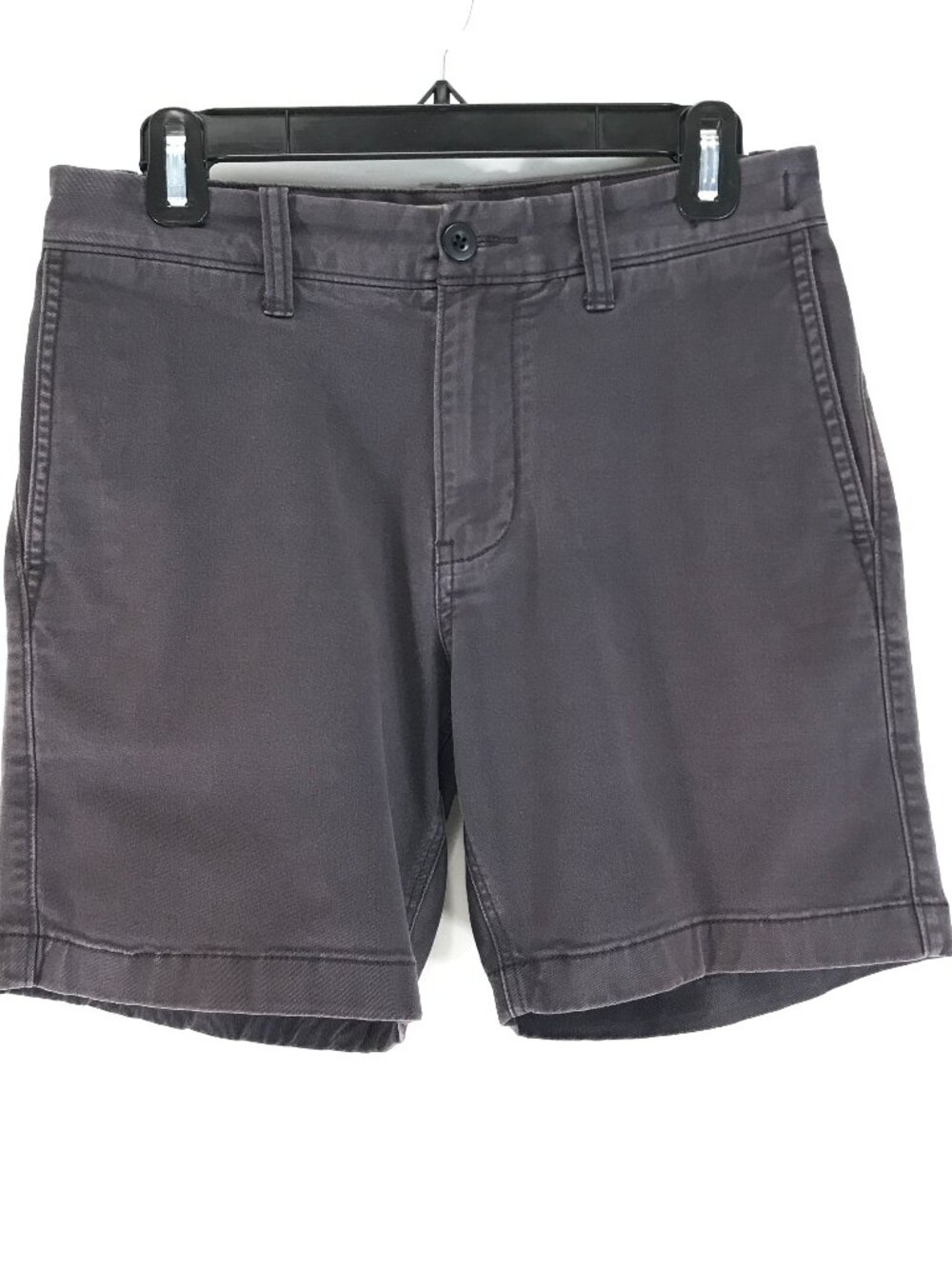 Madewell 7" Chino Shorts COOLMAX Edition Men's Size 28 Gray Slim Fit Casual